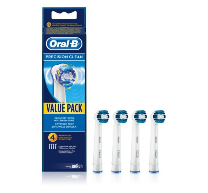 Змінні насадки для зубної щітки Oral B Precision Clean EB 20